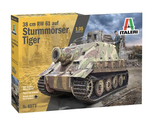 Maquette militaire : Sturmmörser Tiger - 1/35 - Italeri 6573 06573