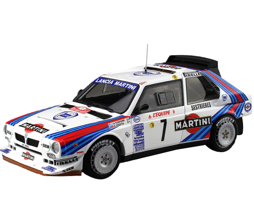 Aoshima Voiture Maquette plastique LANCIA DELTA S4 '86 Monte Carlo Rally - Beemax 24020