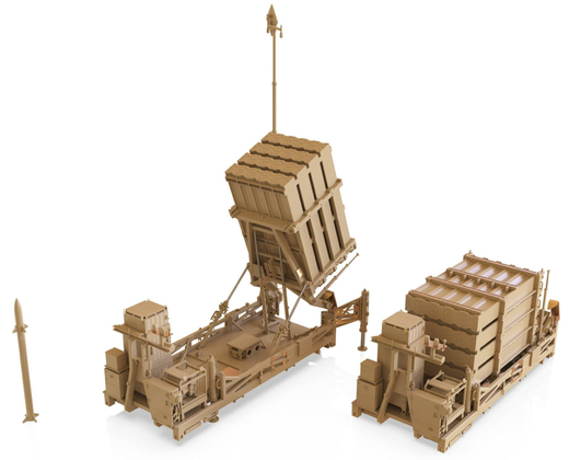 Maquette militaire : Air defense systeme iron dome 1/35 - Magic Factory 02001