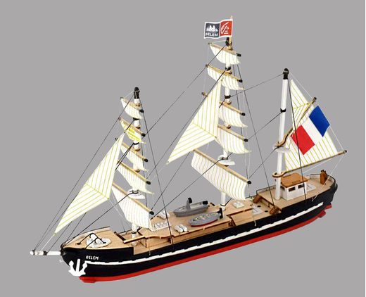 Easy Kit Maquette Bateau Bois Hermione La Fayette 1:160