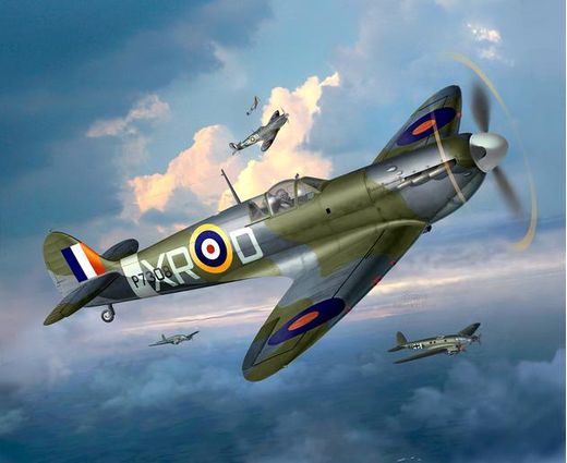 Maquette avion : Spitfire Mk.II - 1:48 - Revell 03959