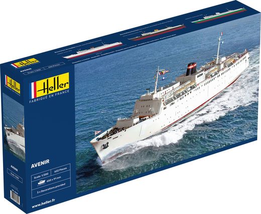 Maquette bateau : Avenir 1/200 - Heller 80625