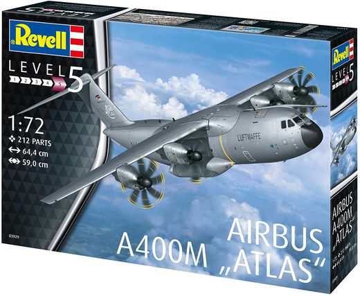 Maquette avion militaire : Airbus A400M "Luftwaffe" - 1:72 - Revell 03929