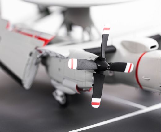 Coffret maquette avion de surveillance : Starter Kit E-2C Hawkeye 1/72 - Heller 58300