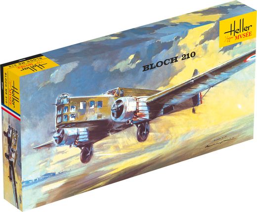 Maquette avion : Bloch 210 - 1:72 - Heller 80397