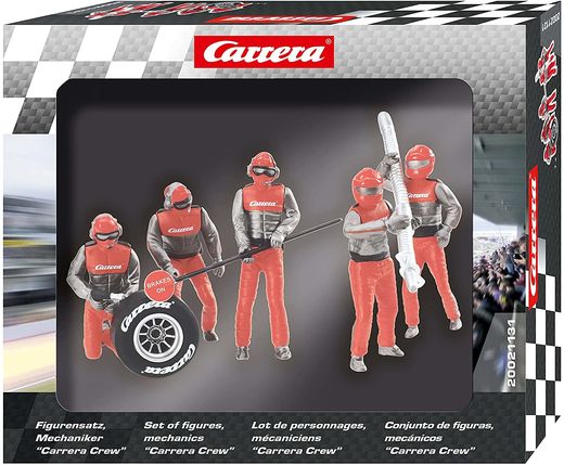 Figurines Slot Car : Set de mécaniciens Carrera Crew - Carrera 20021131
