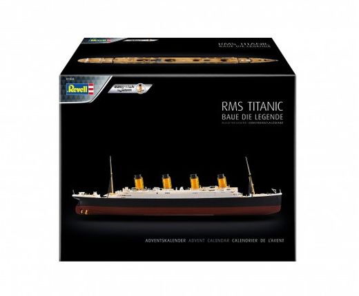 Maquette Easy-Click Bateau : Calendrier De L'Avent Rms Titanic 1:600 - Revell 01038, 1038