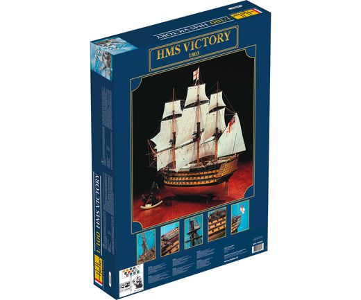 Maquette voilier : Starter Kit HMS Victory - 1:100 - Heller 58897