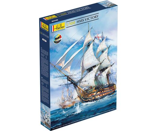 Maquette voilier : Starter Kit HMS Victory - 1:100 - Heller 58897