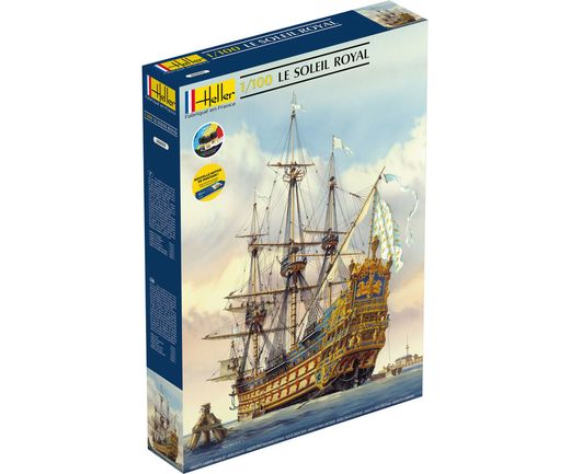 Maquette voilier : Starter Kit Soleil Royal - 1:100 - Heller 58899