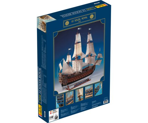 Maquette voilier : Starter Kit Soleil Royal - 1:100 - Heller 58899