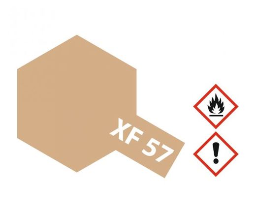 Peinture pour maquettes - XF57 CHAMOIS MAT - XL 23 ml - Tamiya 81357