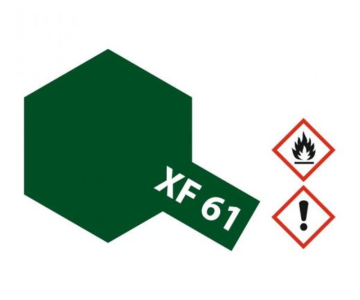 Peinture pour maquettes - XF61 VERT FONCE MAT - XL 23 ml - Tamiya 81361
