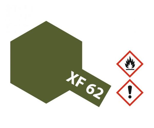 Peinture pour maquettes - XF62 OLIVE CLAIR MAT - XL 23 ml - Tamiya 81362