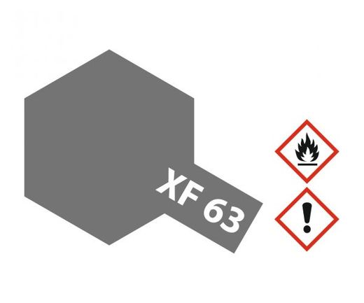 Peinture pour maquettes - XF63 GRIS PANZER MAT - XL 23 ml - Tamiya 81363