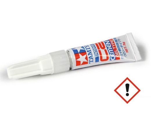 Accessoire de modélisme : Glue cyanolite à prise rapide – Tamiya 87091