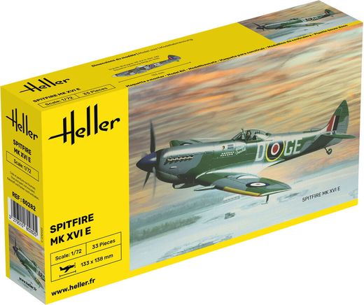 Maquette avion militaire : Spitfire 1/72 - Heller 80282