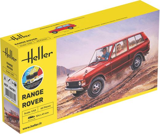 Coffret de modélisme : Starter kit Range Rover 1/43 - Heller 56181