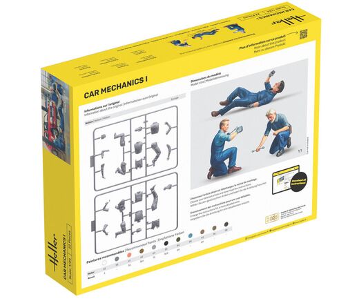 Coffret cadeau figurines : Mécaniciens 1/24 - Heller 58755
