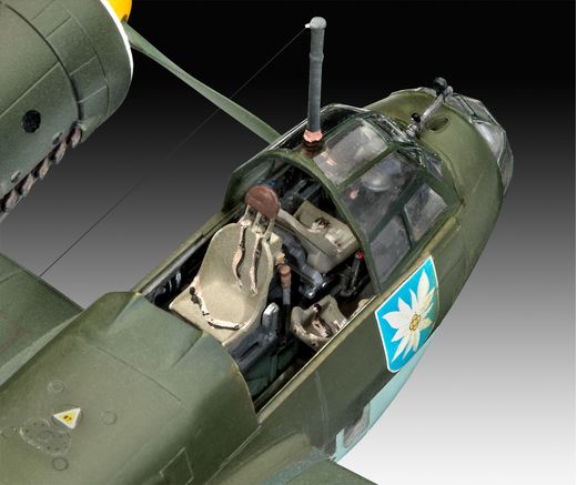 Maquette avion : Junkers Ju88 A-1 Battle of Brita 1:72 - Revell 04972, 4972 - france-maquette.fr