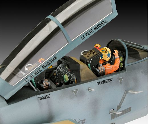 Maquette militaire : F-14 A Tomcat "Top Gun" 1:48 - Revell 03865, 3865 - france-maquette.fr