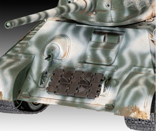Maquette char d'assaut : T-34/85 - 1:35 - Revell 03319, 3319