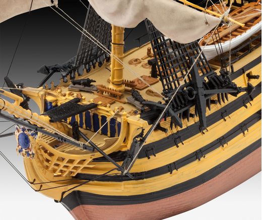 Maquette bateau : Model Set Hms Victory - 1:225 - Revell 65408