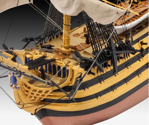 Maquette bateau : Model Set Hms Victory - 1:225 - Revell 65408