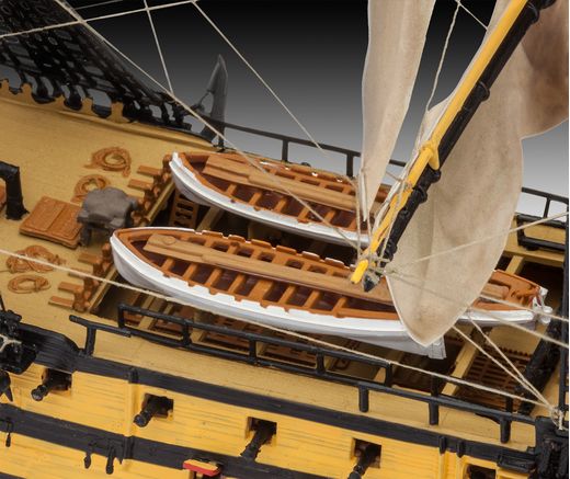 Maquette bateau : Model Set Hms Victory - 1:225 - Revell 65408