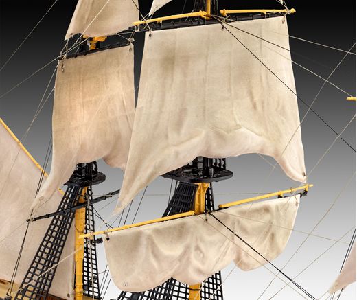 Maquette bateau : Model Set Hms Victory - 1:225 - Revell 65408