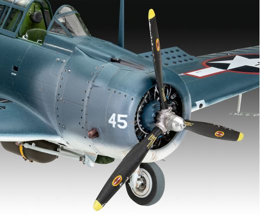 Maquette avion : Sbd-5 Dauntless - 1:48 - Revell 03869, 3869