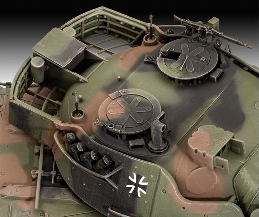 Maquette militaire : Model set Leopard 1A5 - 1/35 - Revell 63320