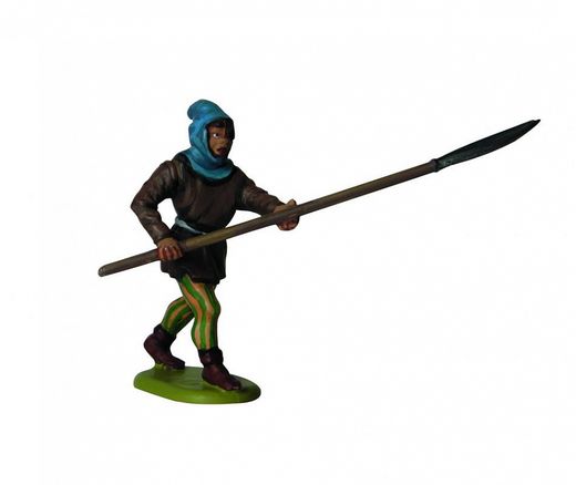 Figurines soldats : Paysans soldats Moyen-Âge - 1/72 - Zvezda 8059