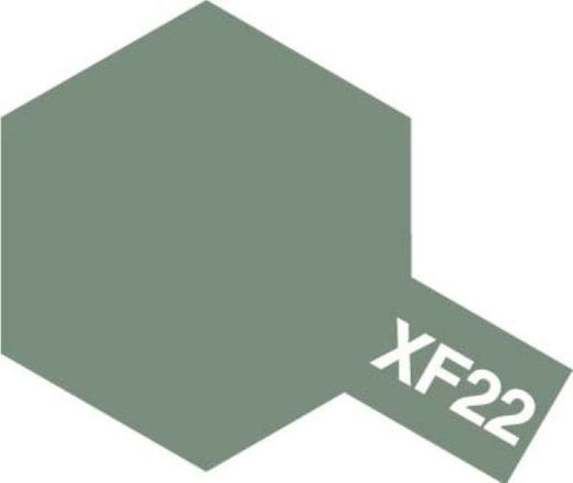 Tamiya 81722 - XF22 Gris RLM Mat : Peinture acrylique

★ Peinture acrylique