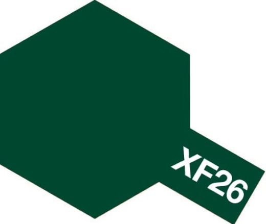 Peinture pour maquettes - XF26 VERT FONCE MAT - XL 23 ml - Tamiya 81326