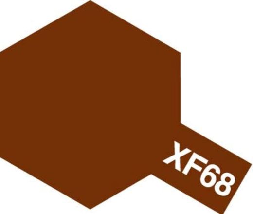 Peinture pour maquettes - XF68 BRUN OTAN mat - XL 23 ml - Tamiya 81368