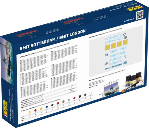 Maquette bateau : Smit Rotterdam - 1:200 - Heller 80620