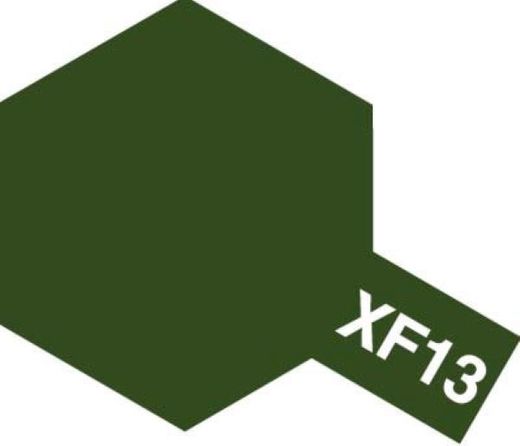Peinture pour maquettes - XF13 VERT ARMEE DE L'AIR MAT - XL 23 ml - Tamiya 81313