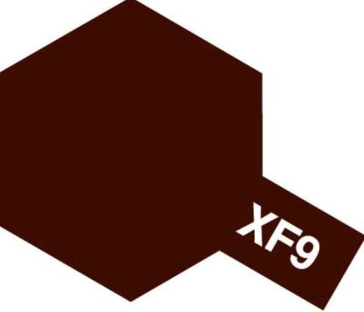 Tamiya 81709 - XF9 Rouge sombre Mat : Peinture acrylique