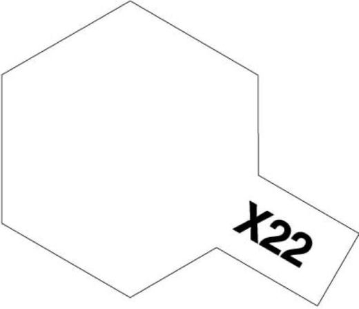 Tamiya 81522 - X22 Vernis Transparent : Peinture acrylique