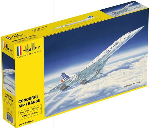 Maquette avion civil : Concorde "Air France"- Heller 80445