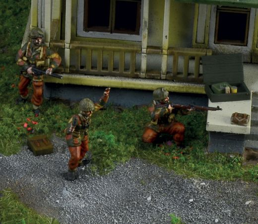 Diorama bataille militaire : Opération « Market Garden » Hartenstein Hotel 1/72 - Italeri 6107