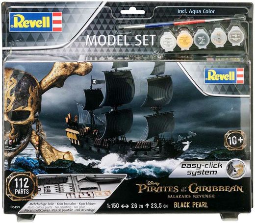 Maquette de voilier : Model Set Black Pearl - 1/150 - Revell 65499