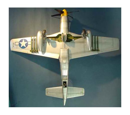 Maquette avion militaire : North American P-51 D Mustang IV 1/24 - Trumpeter 02401