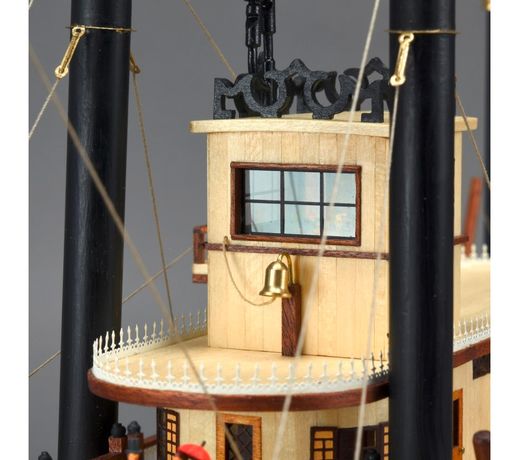Maquette bateau à vapeur en bois  : King of the Mississippi II 1/80 - Artesania Latina 20515