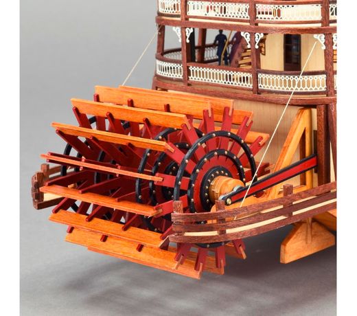 Maquette bateau à vapeur en bois  : King of the Mississippi II 1/80 - Artesania Latina 20515
