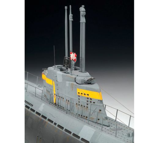 Maquette navire militaire : Sous-marin allemand Type XXI - 1:144 - Revell 05177 5177