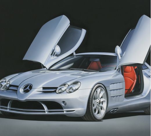 Maquette de voiture de sport : Mercedes-Benz Slr Mclaren - 1/24 - Tamiya 24292