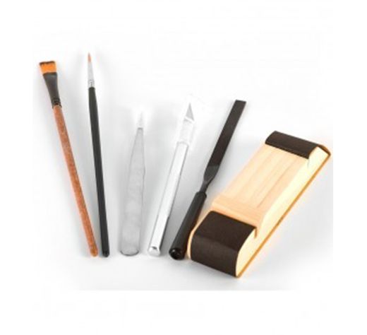 Ensemble basique d'outils pour maquettes en bois - Artesania 27003N