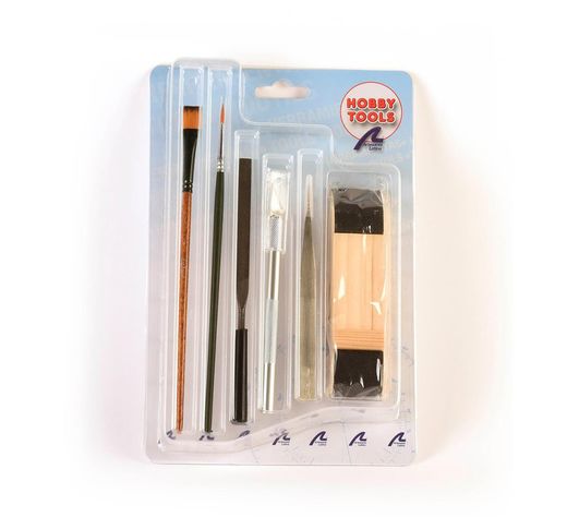 Ensemble basique d'outils pour maquettes en bois - Artesania 27003N